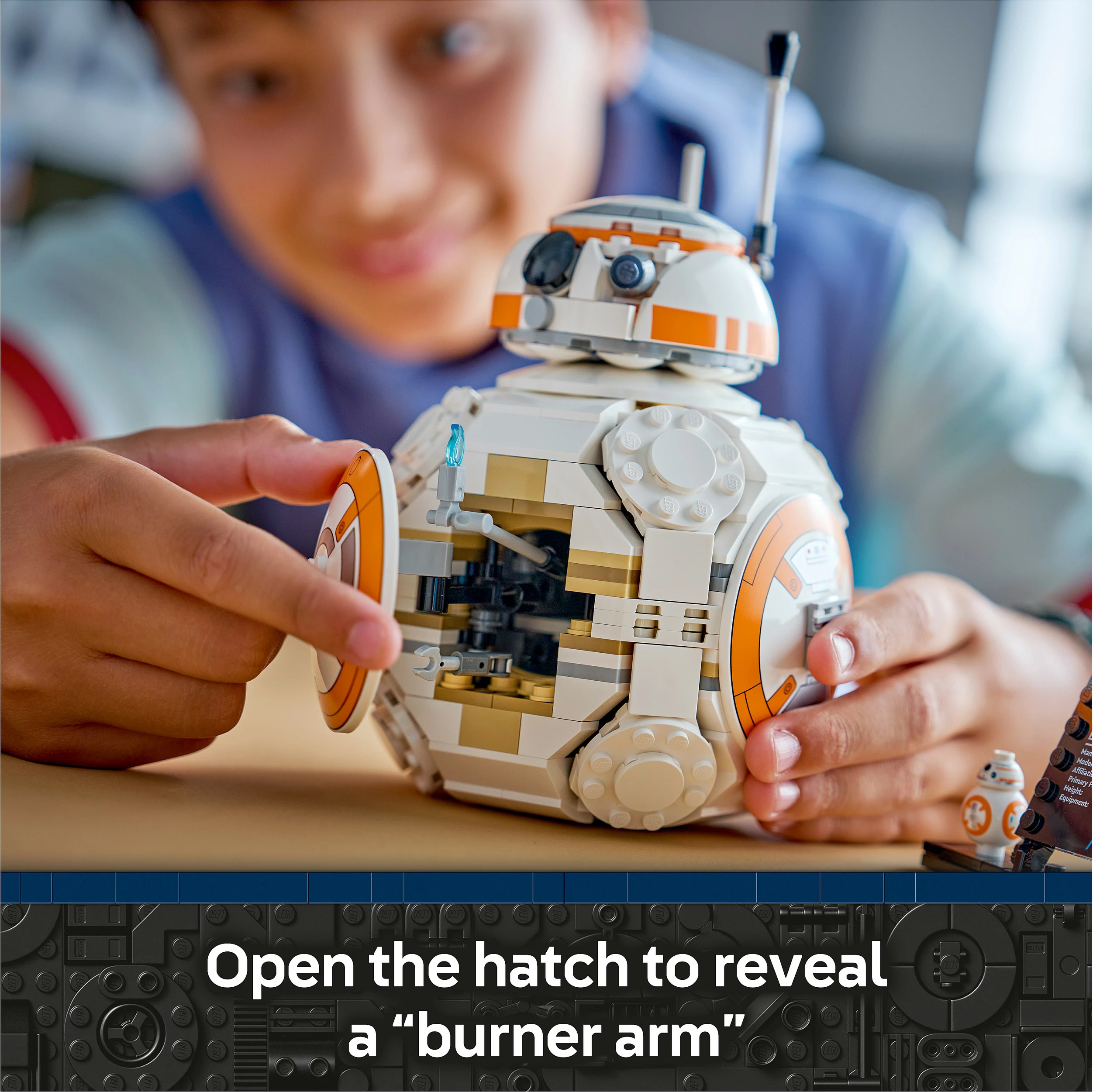 Set ndërtimi LEGO Star Wars BB-8 Astromech Droid 75452, 569 copa, 10+ vjeç, multikolor