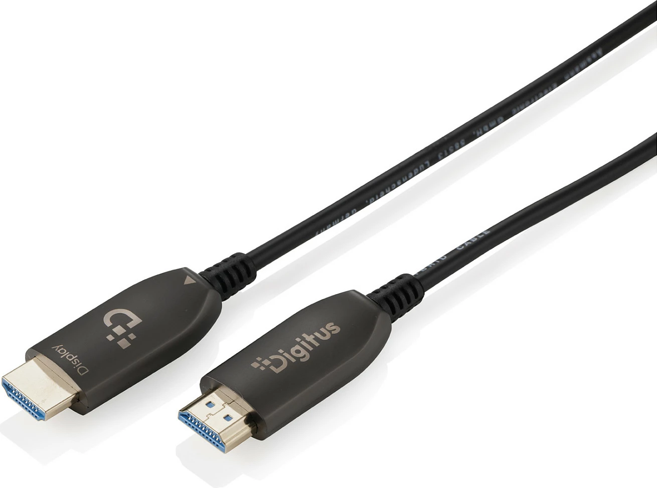 HDMI kabllo Digitus AK-330126-300-S, 30m, 8K, HDMI 2.1, e zezë