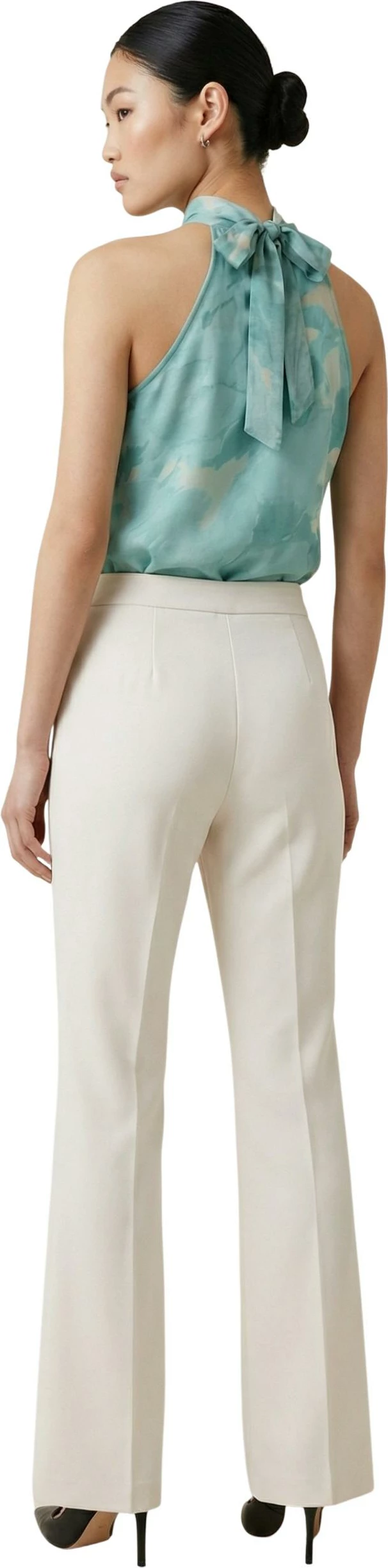 Pantallona palazzo për femra Artigli ACPA004356, krem [Madhësia: XL]