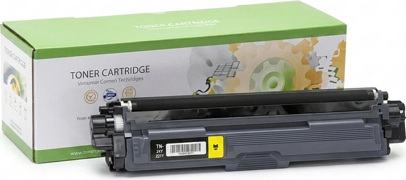Toner STATIC Control kompatibil Brother TN-221Y/TN-241Y, 1400 faqe, i verdhë