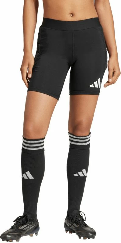 Shorce portiere për femra adidas, të zeza [Madhësia: S]