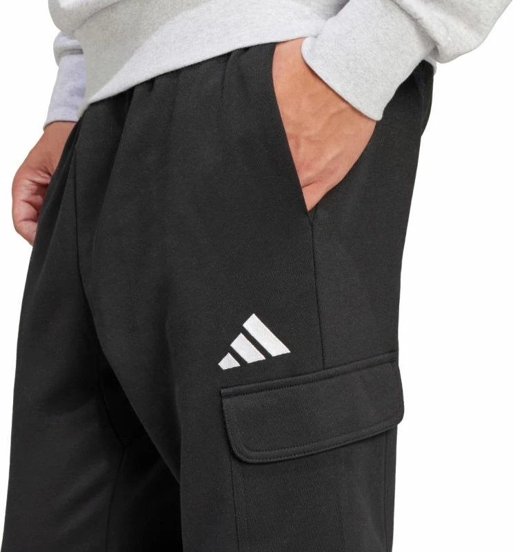 Pantallona cargo për meshkuj adidas, të zeza [Madhësia: L]