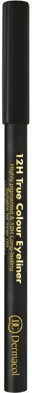 Eyeliner Dermacol 12H True Colour Long-lasting Pencil Black 2g