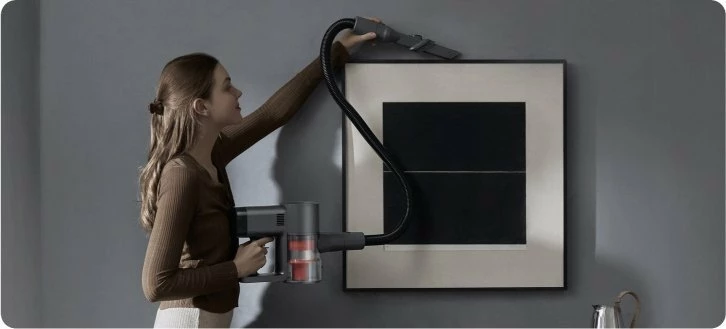 Fshesë me korrent vertikale Xiaomi G20 Max, 180 AW, 25.2 V, 0.6 L, pa thasë, me bateri, Graphite, me 4+1 aksesorë