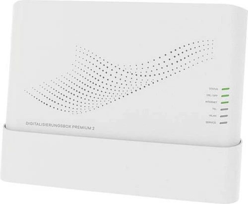 Ruter Telekom Premium 2, Wi‑Fi 6, Dual-band 2.4/5 GHz, 7x LAN Gigabit, ADSL/VDSL, i bardhë