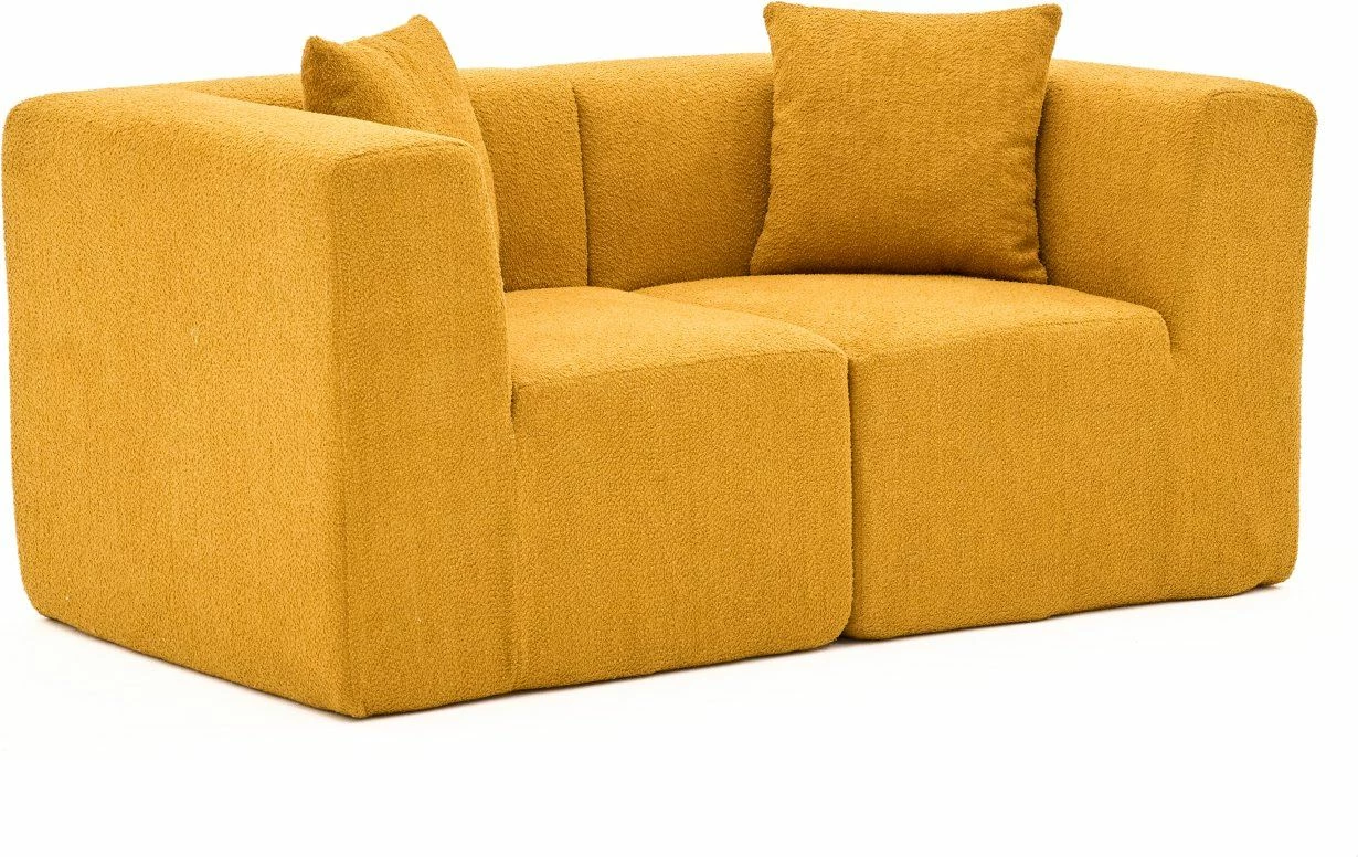 Divan dy ulëshe, ngjyrë portokalli, Atelier del Sofa, Raks