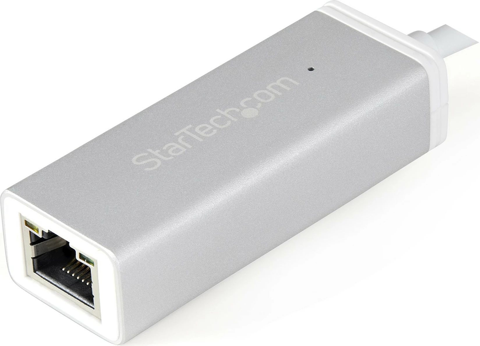 Adapter rrjeti StarTech US1GC30A, USB-C në Gigabit Ethernet RJ-45, 10/100/1000 Mbps, alumin, argjendtë