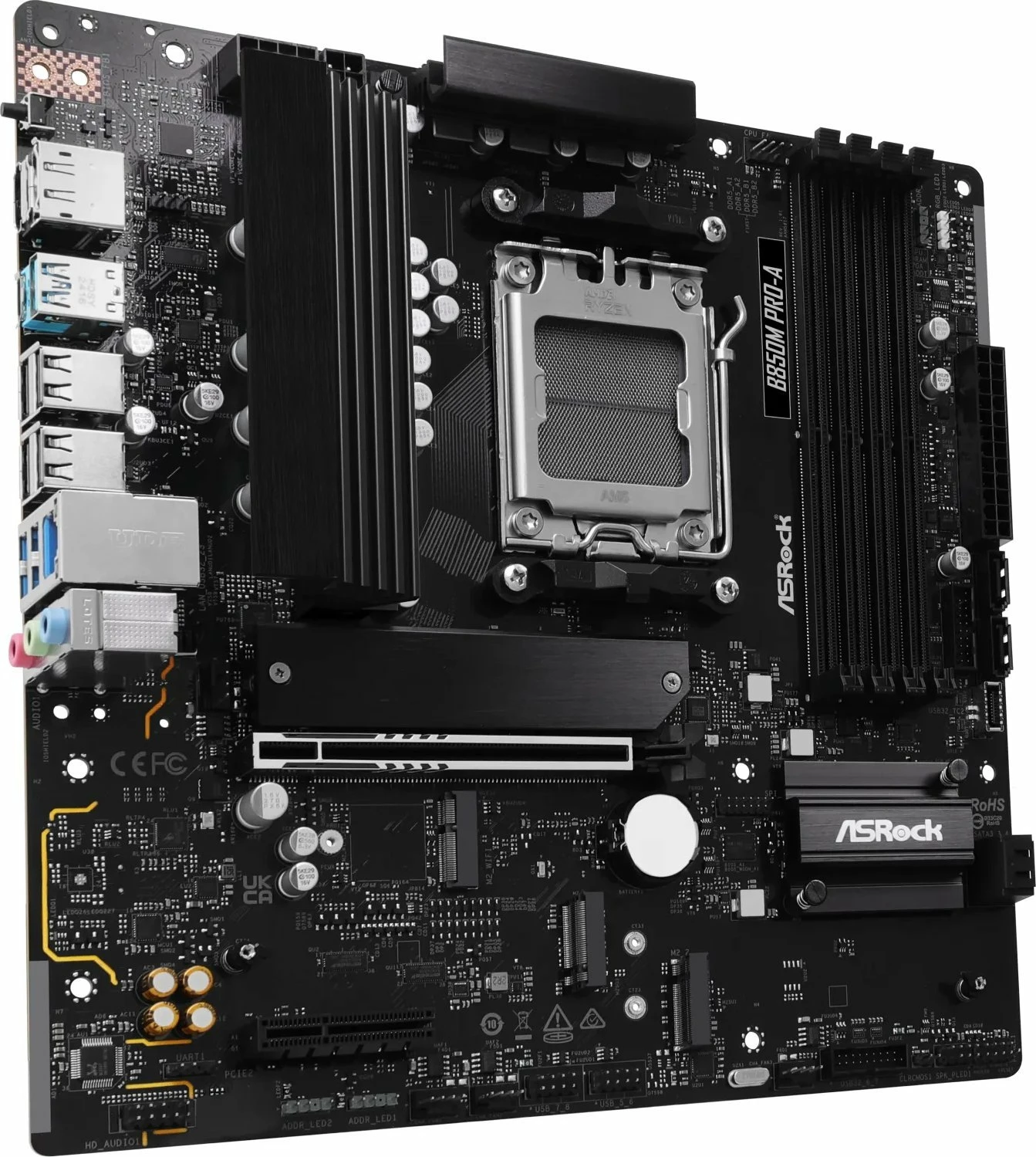 Pllakë amë ASRock B850M PRO-A Micro ATX DDR5 deri 256GB