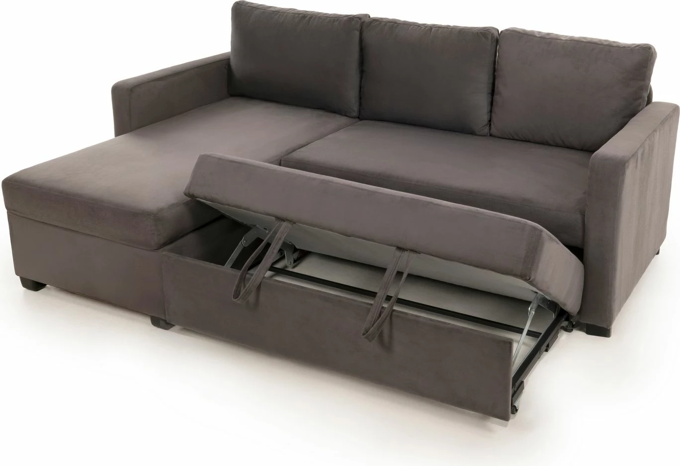 Kënd-sofë krevati Atelier del Sofa, gri, Kado