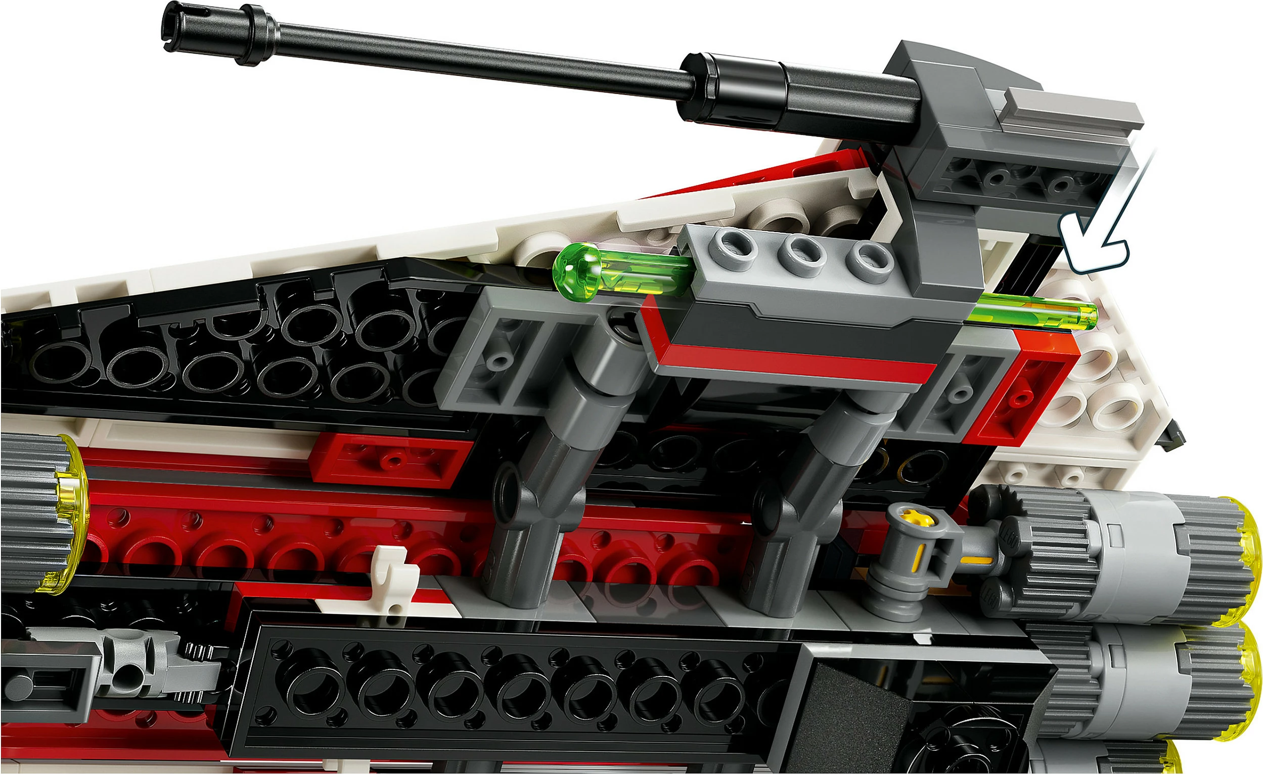 Set ndërtimi LEGO Jedi Bob's Starfighter, 305 pjesë, shumëngjyrësh