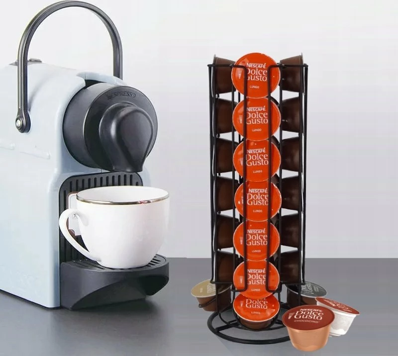 Stendë kapsulash rrotulluese Brunbeste 2617, për Dolce Gusto, 28 copë, e zezë