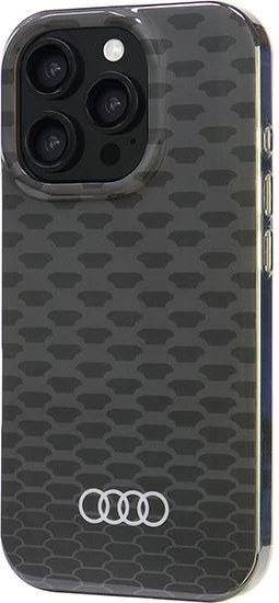 Mbështjellës Audi IML Stitching Pattern MagSafe për iPhone 16 Pro 6.3", zi