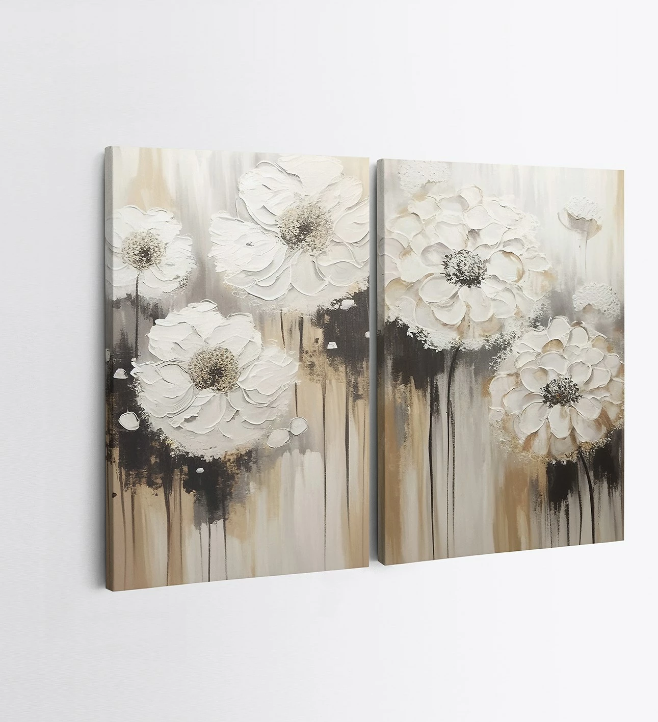 Pikturë dekorative në kanavacë (2 copë), Wallity, 2KNV4239, 50x70cm
