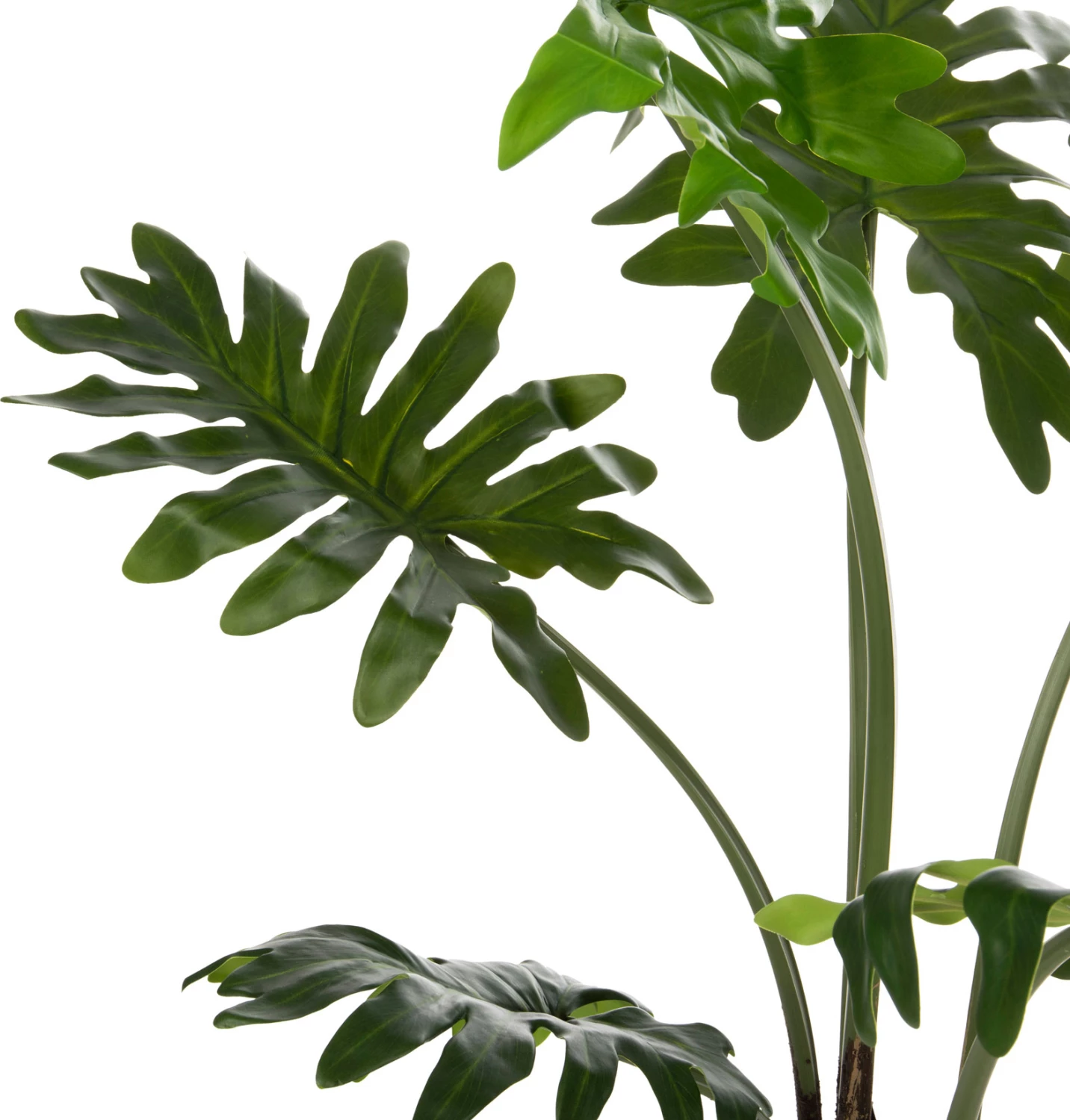 Bimë sintetike dekorative, FH7971, pemë me gjethe në vazo, 96H cm