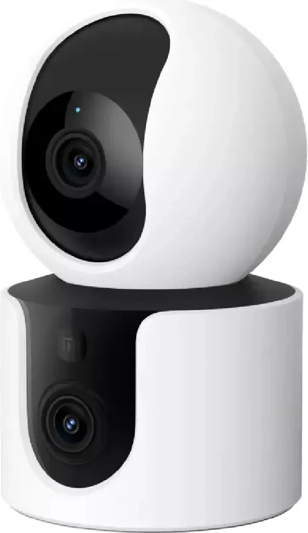 Kamerë smart, Xiaomi, C300 Dual EU, 3MP dy lente 2304×1296, pan/tilt 360° me ndjekje AI, Wi‑Fi 2.4/5 GHz, e brendshme, e bardhë