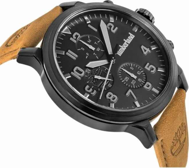 Orë dore për meshkuj Timberland Driscoll TDWGF0040701, e zezë, set me çantë