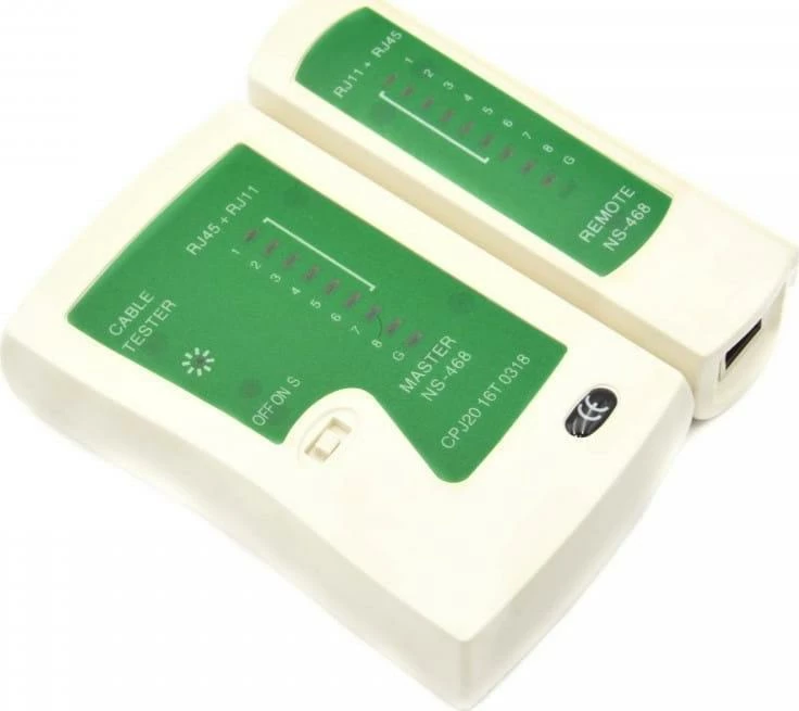 Set veglash rrjeti Geko G30840 RJ45/RJ11, 20 pjesë