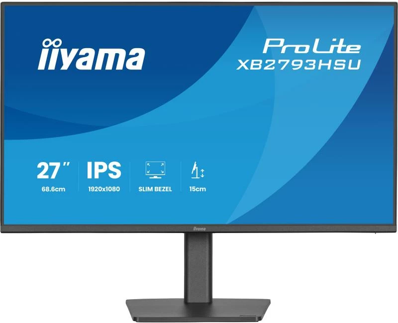 Monitor iiyama ProLite XB2793HSU-B1 27\" IPS 120Hz FHD Black