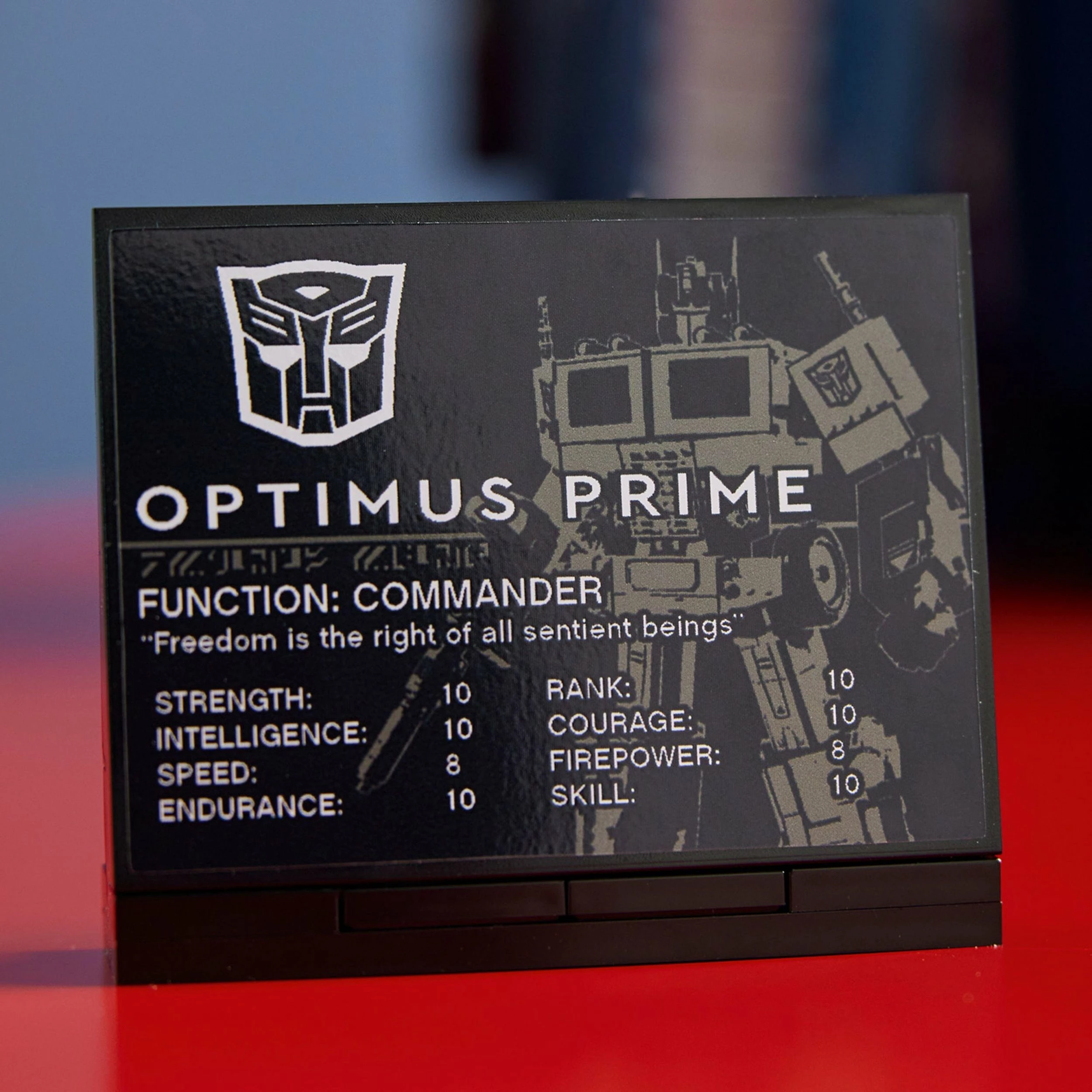 Set LEGO Icons Optimus Prime 10302, 1508 pjesë, 18+