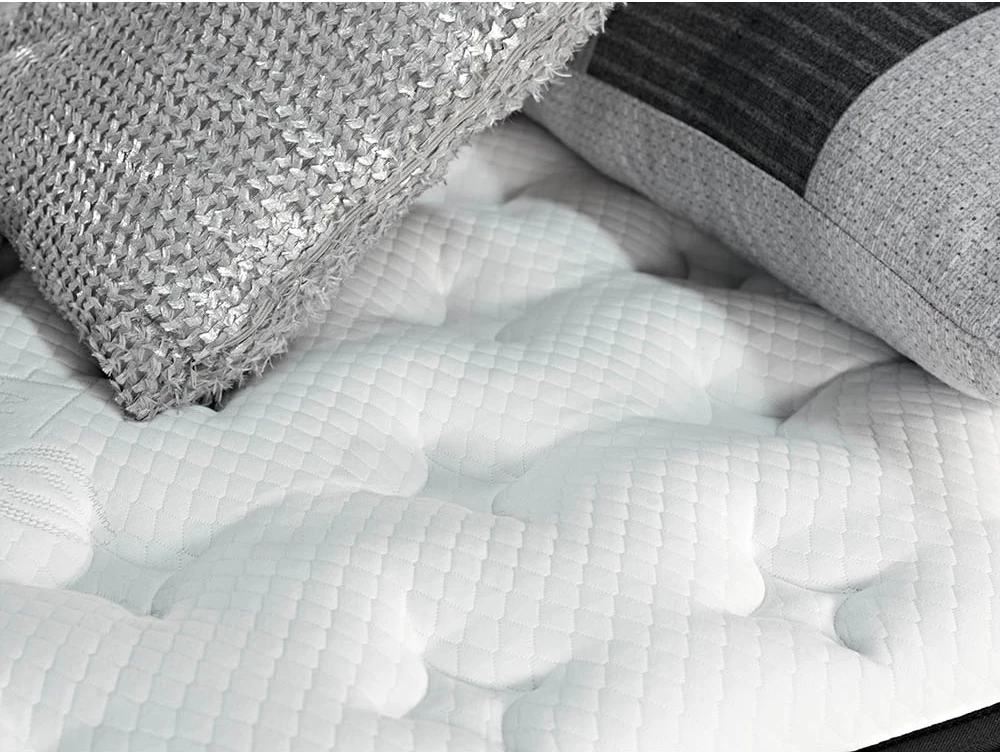 Dyshek visko aloe vera roll pack, bardhë-antracit, 200x160x31cm