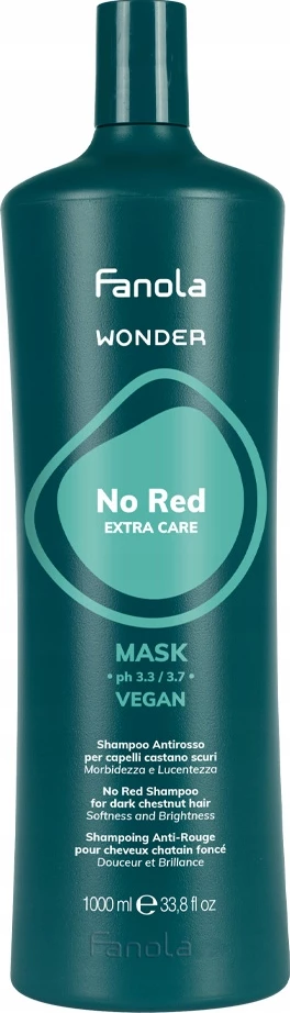 Maskë për flokë Fanola Wonder No Red Extra Care Neutralizing Mask për femra 1000ml