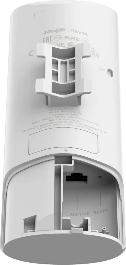 Access point wireless Ruijie RG-RAP62-OD, 2974 Mbit/s, PoE, Bardhë