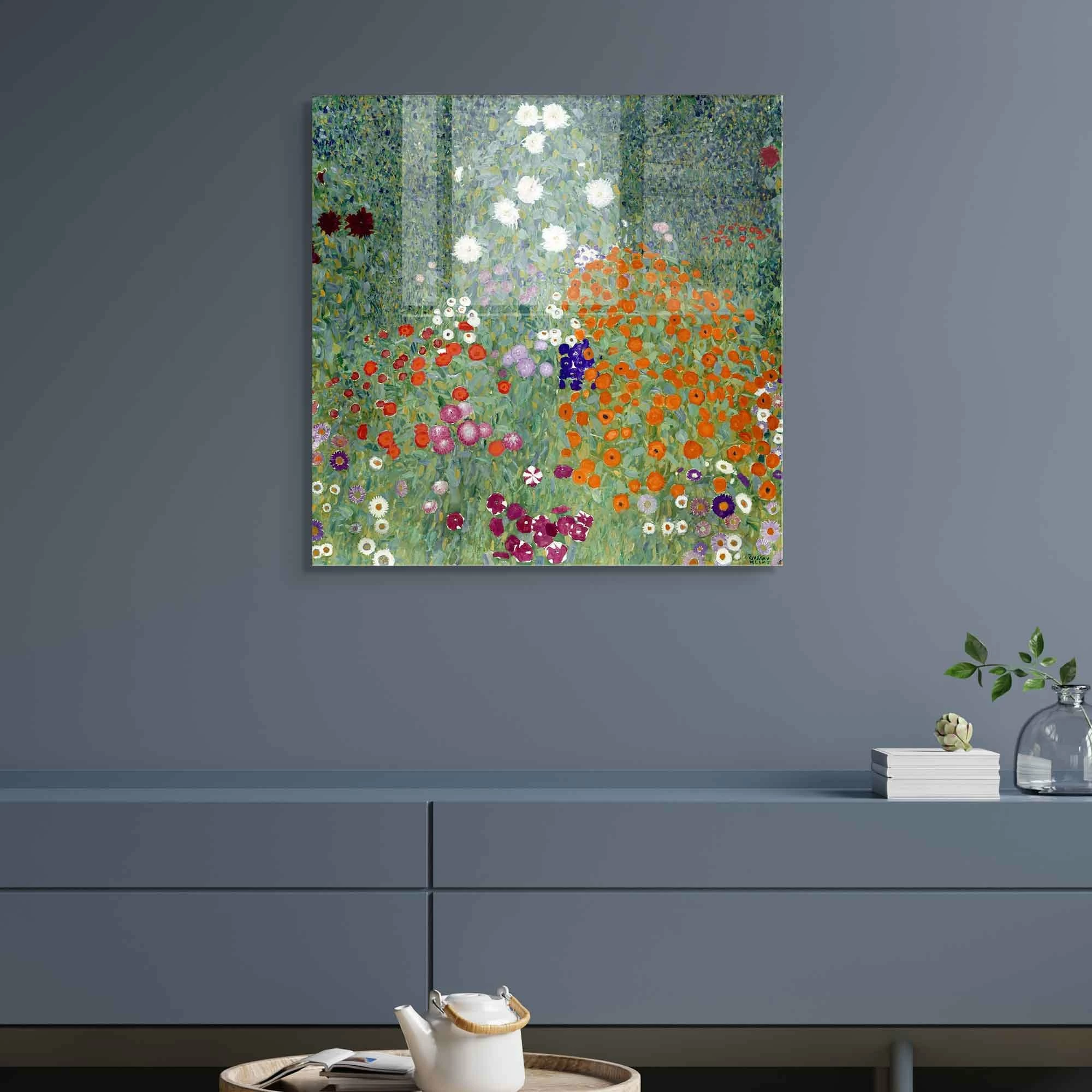 Pikturë dekorative prej xhami të temperuar, Wallity 2296, 40x40cm