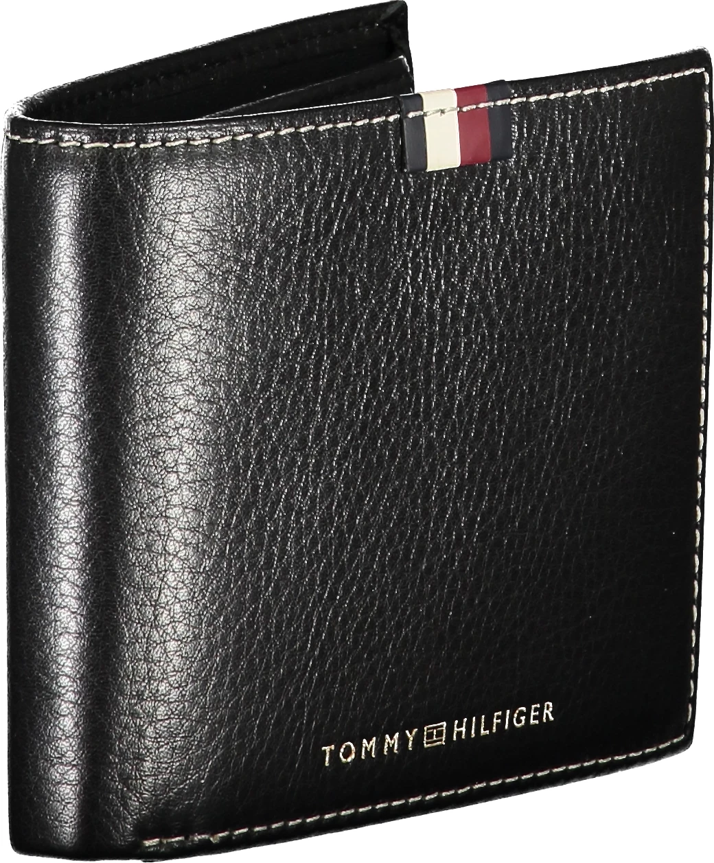 Portofol për meshkuj TOMMY HILFIGER, i zi