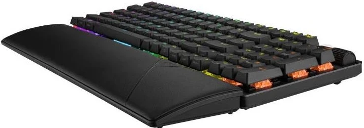 Tastierë Asus Strix Scope II 96 Wireless, RGB, mekanike, e zezë
