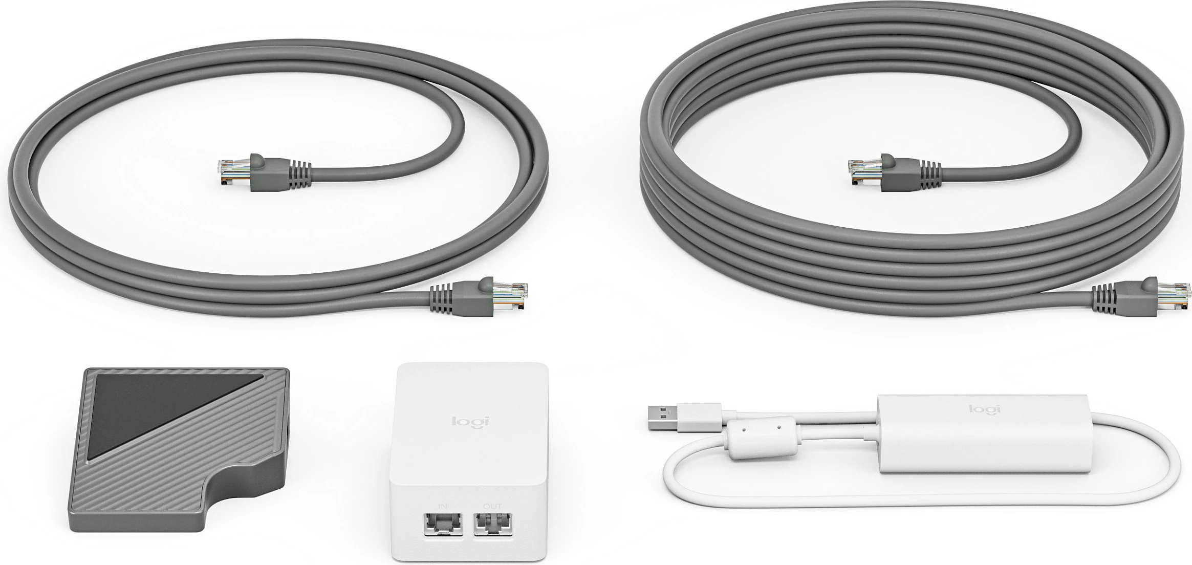 Kit Cat5e Logitech, 40 m, Graphite
