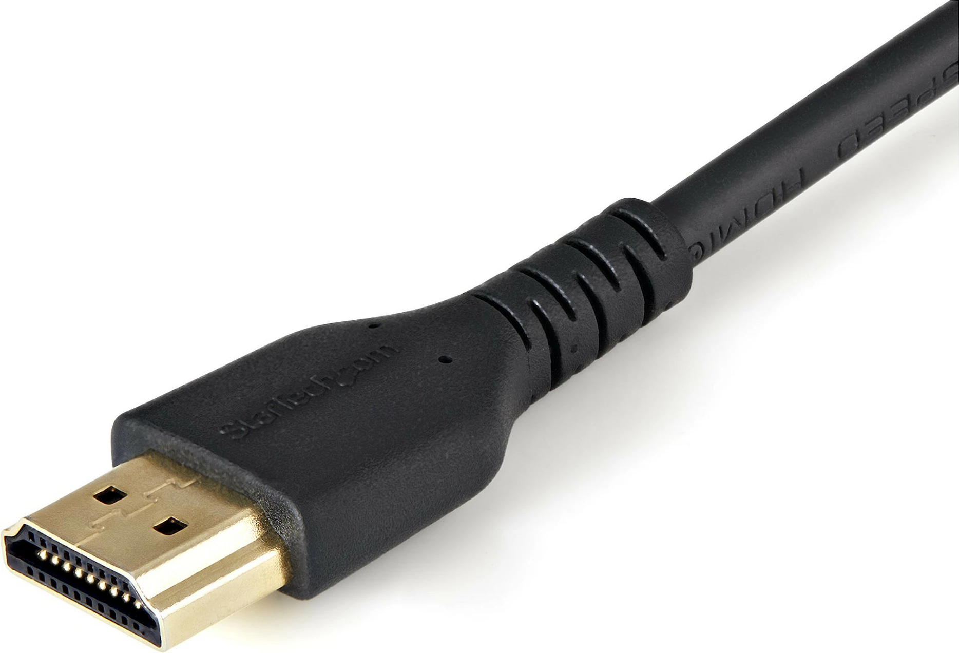 Kabllo HDMI StarTech HDMM1MLS, 1m, HDMI 2.0, 4K 60Hz, HDR, me vidë bllokuese, e zezë