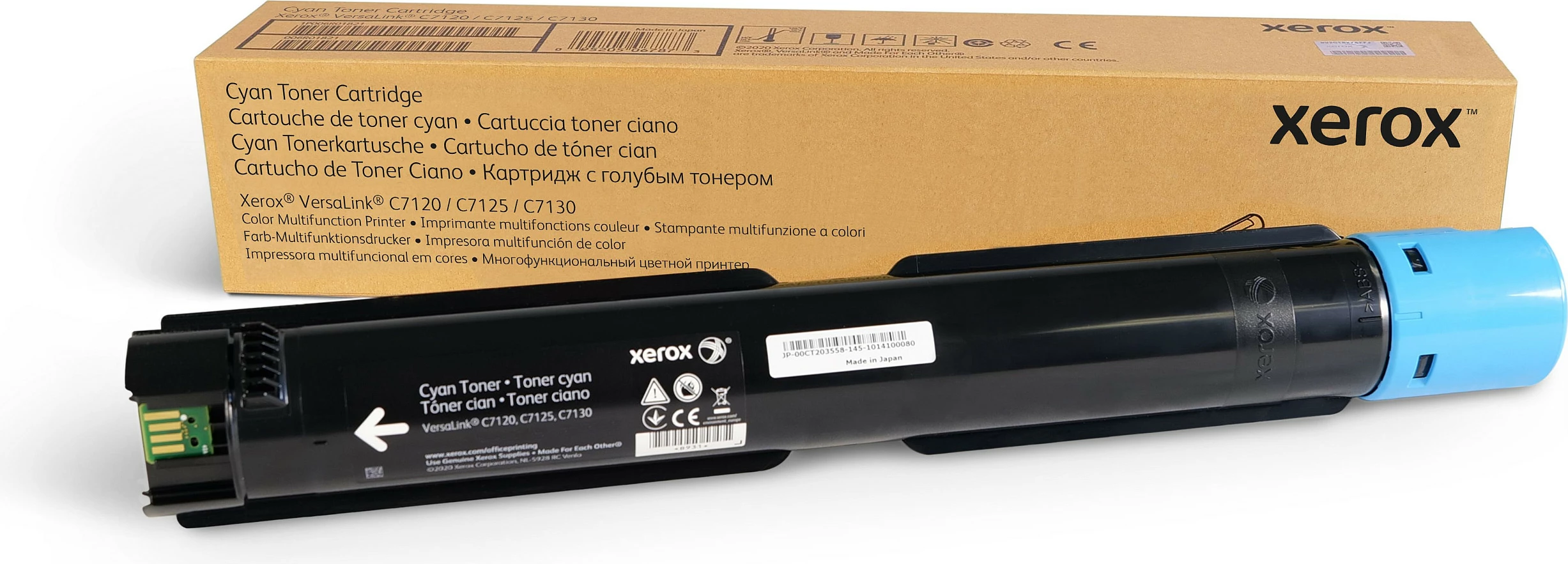 Toner Xerox 006R01825 për VersaLink C7100, 18000 faqe, Cyan