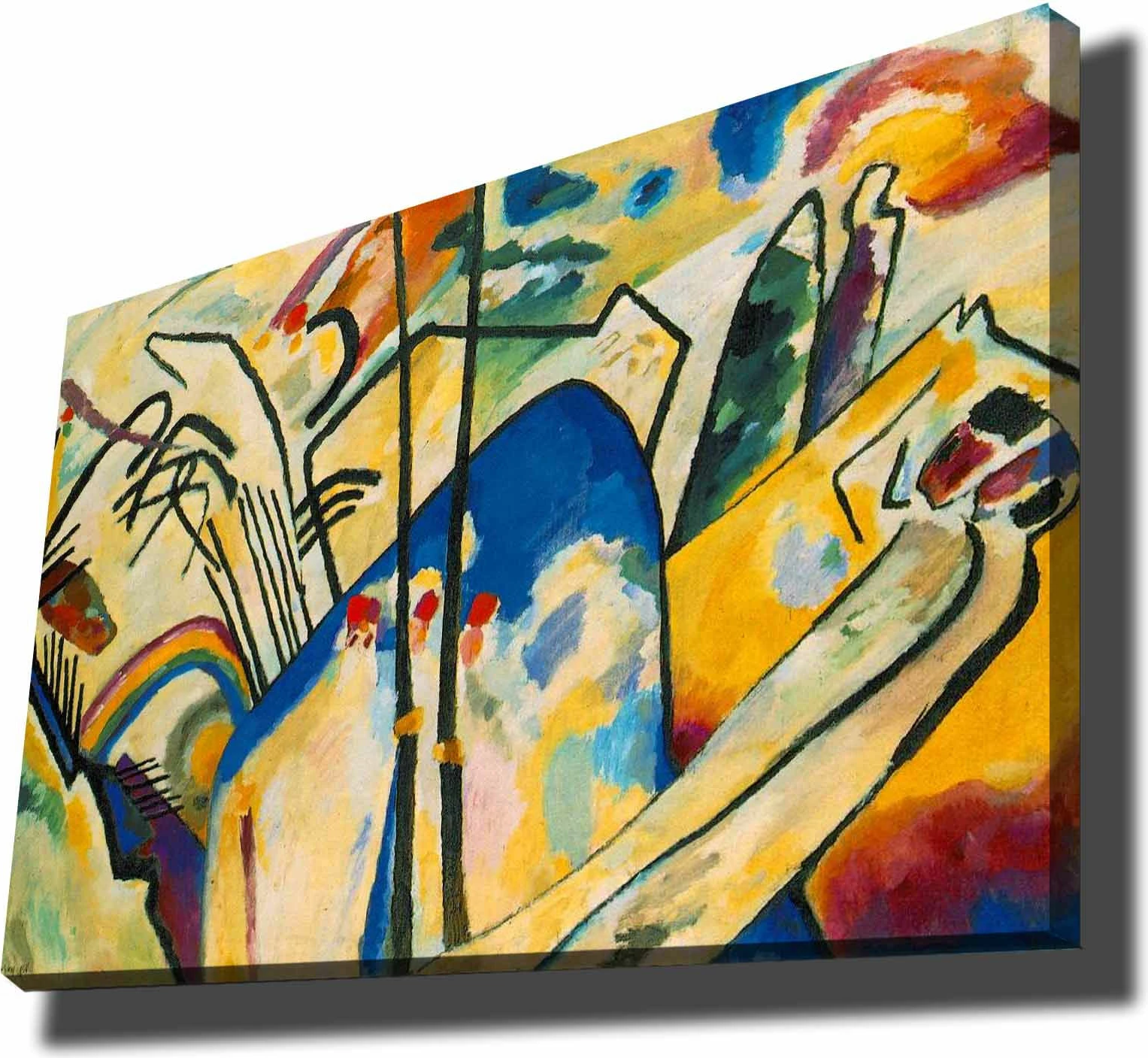 Pikturë dekorative në kanavacë Wallity, 70100KANDINSKY007