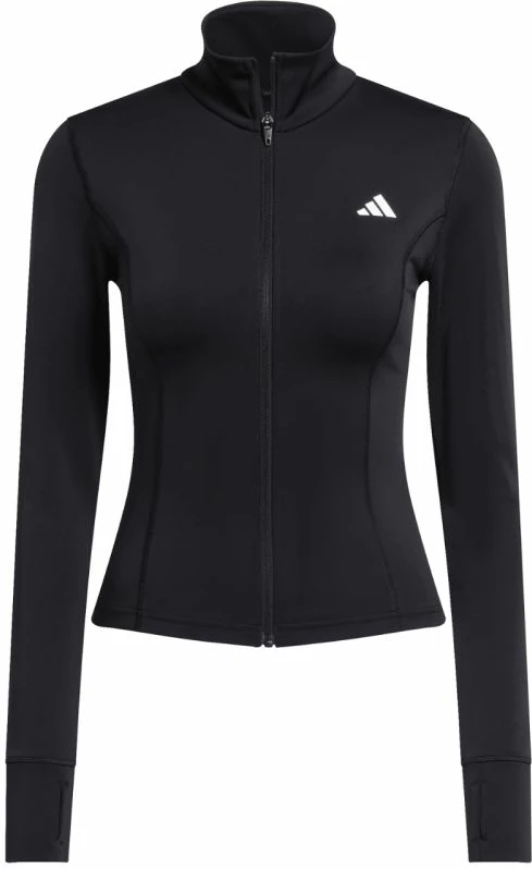 Duks për femra adidas Optime Essentials Full-Zip JM9185, i zi [Madhësia: L]