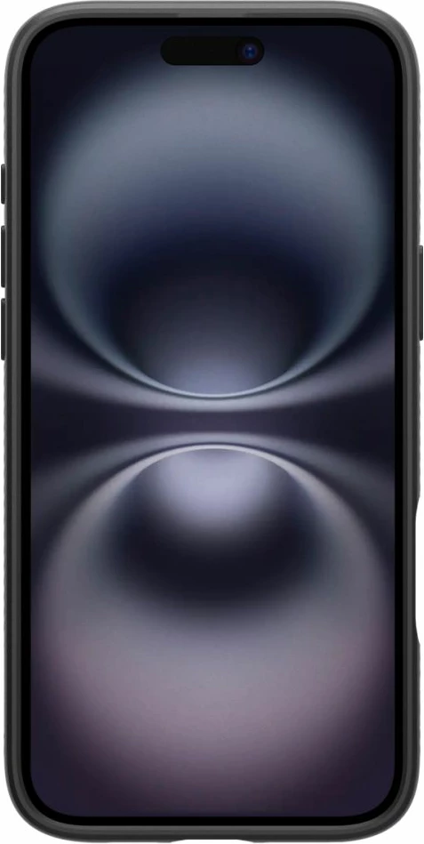 Mbështjellës, Spigen Liquid Air, për iPhone 16 Plus, TPU i hollë me kapje të mirë, i zi 6