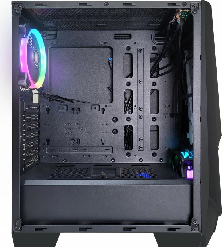 Kasë Xilence X505.ARGB, Midi Tower, ATX/micro ATX/Mini-ITX, e zezë