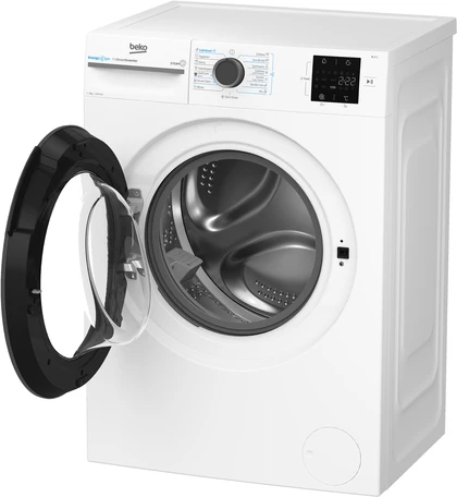 Makinë larëse Beko b300 BM3WFSU37213WA 7 kg 1151 RPM front-load, e bardhë