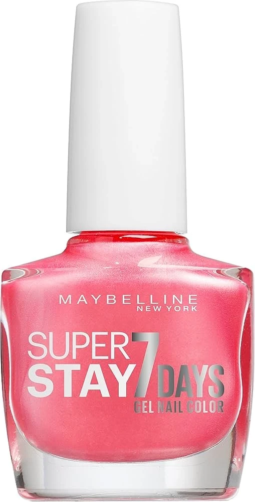 Llak për thonj Maybelline, Super Stay 7 Days Forever Strong, 01 Tornado Rose, 10ml