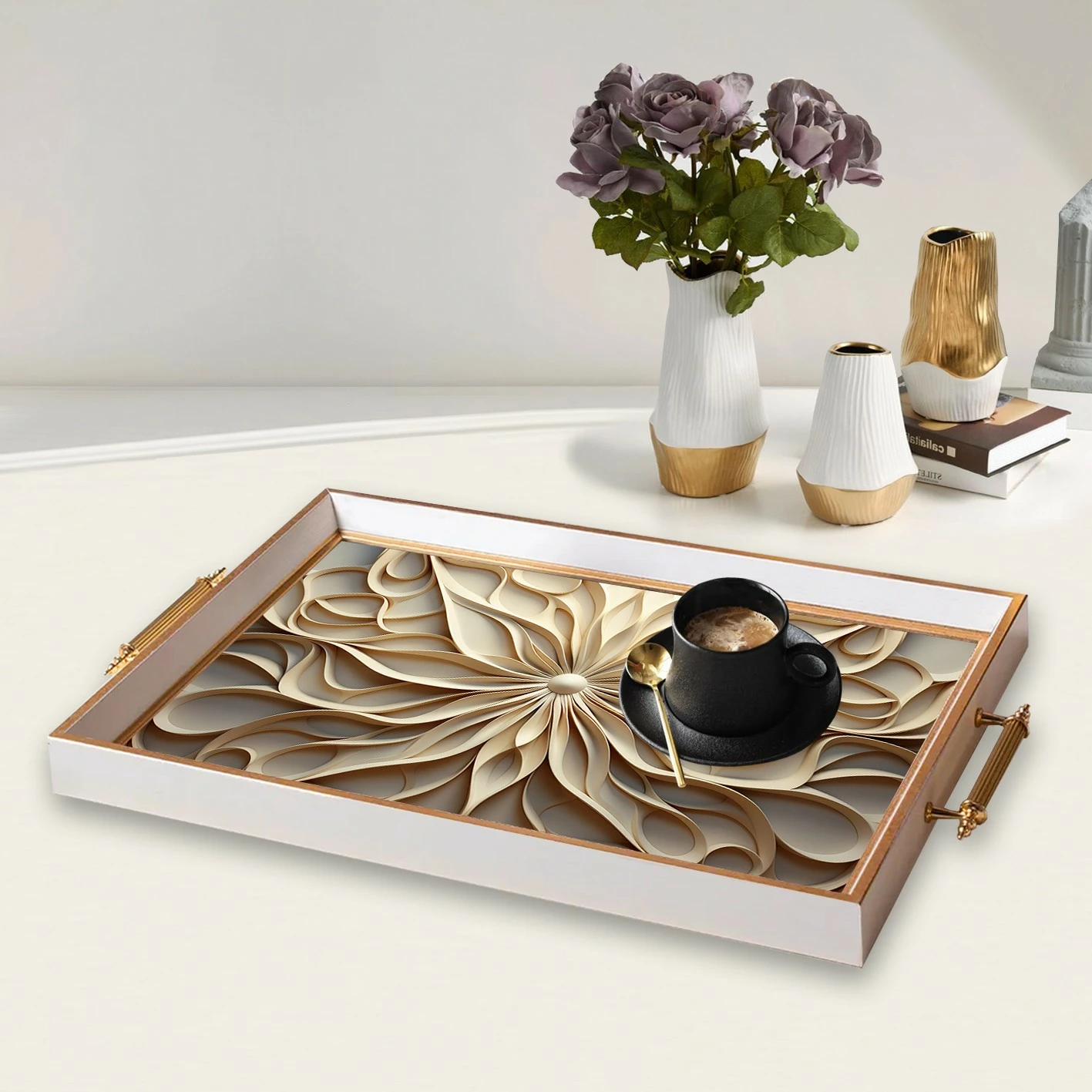 Tabaka qelqi Aberto Design TPB9800, 50 x 29 x 3.5 cm