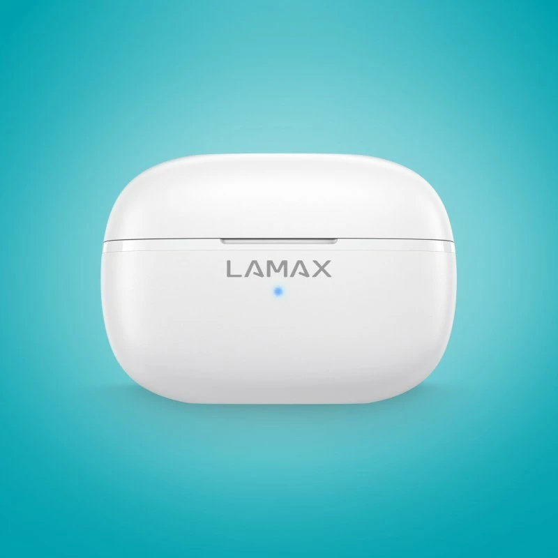 Kufje Lamax In-Ear Clips1 Play, Bluetooth 5.3, 35 orë, e bardhë