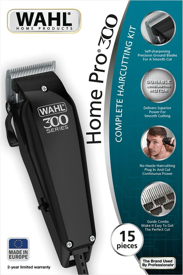 Makinë rroje Wahl Home Pro 300, 20102-0460, E zezë