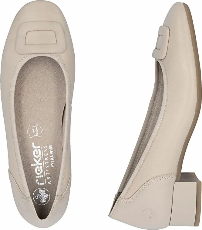 Këpucë për femra Rieker 43453-62, bezhë