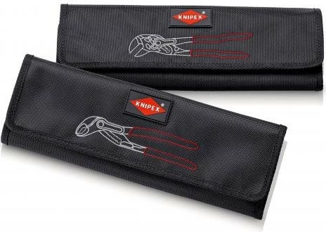 Set klësta Knipex 00 19 55 S6, 3 copë, me mbështjellës, e kuqe