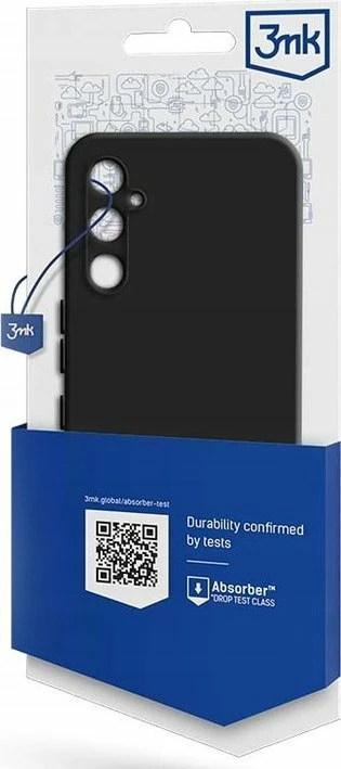 Mbështjellës 3MK Matte Case për Samsung Galaxy A14 4G, silikon, i zi