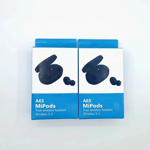 Kufje Wireless TWS me Bluetooth dhe Stereo Sound – A6S MiPods