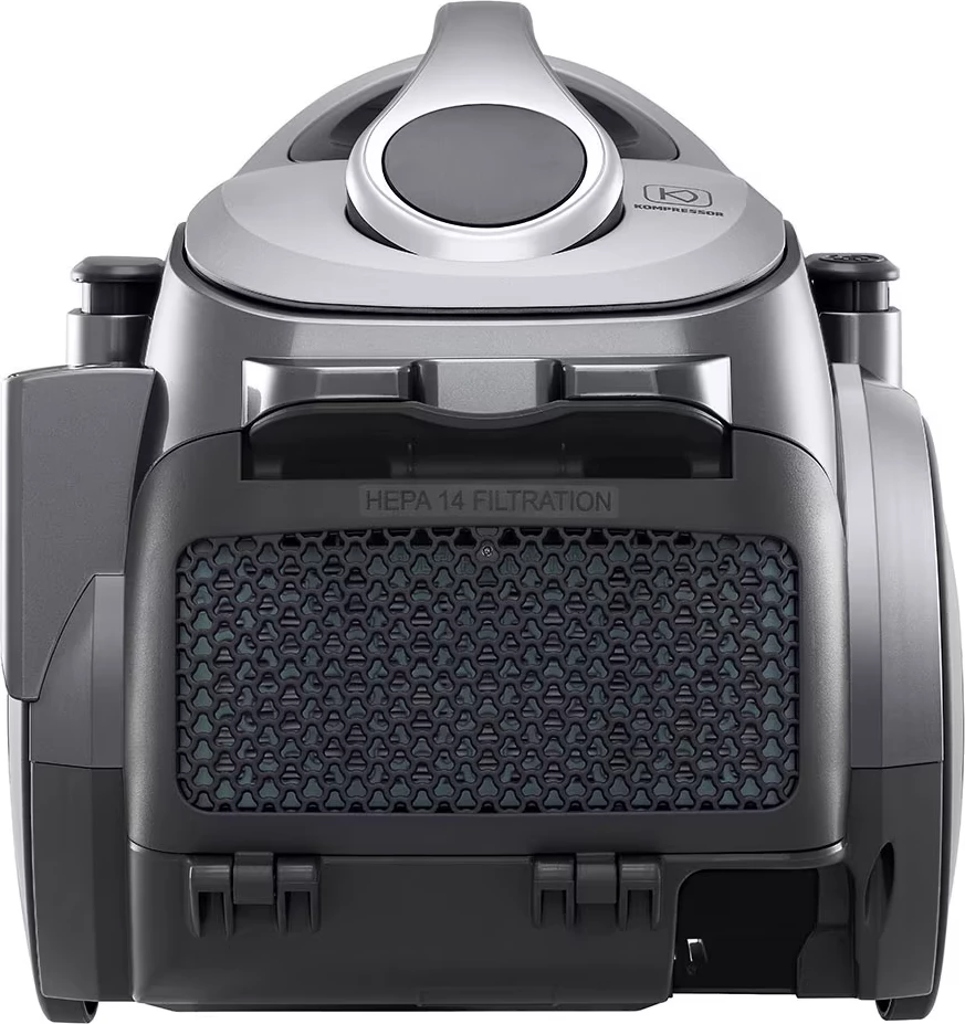 Fshesë me korrent, LG, VK8506NHA, bagless me Compressor, sistem filtrimi 2-shtresor, tub teleskopik, gri