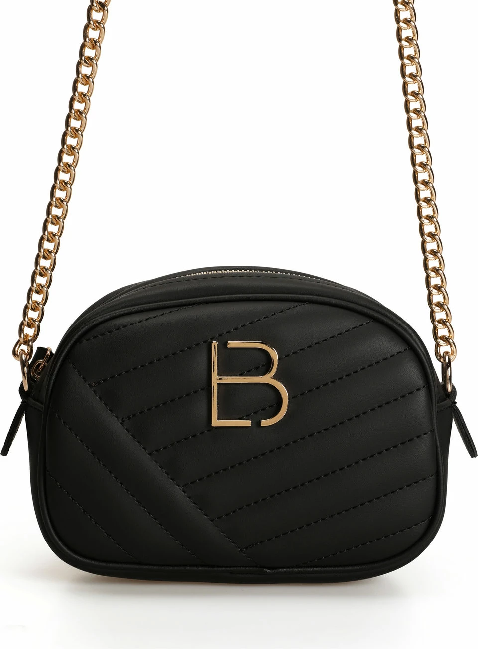 Çantë crossbody Lucky Bees, e zezë, 1298