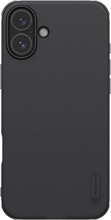 Mbështjellës Nillkin Super Frosted Shield Pro për iPhone 16 Plus, i zi