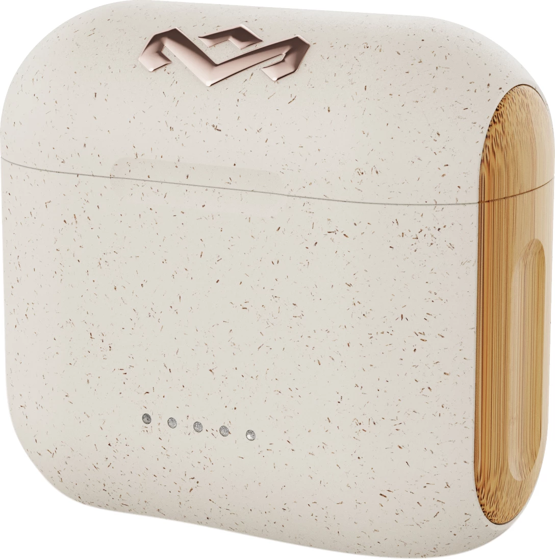 Kufje House of Marley Rebel True Wireless, Bluetooth, 30 orë, karikim wireless, IPX5, bezhë