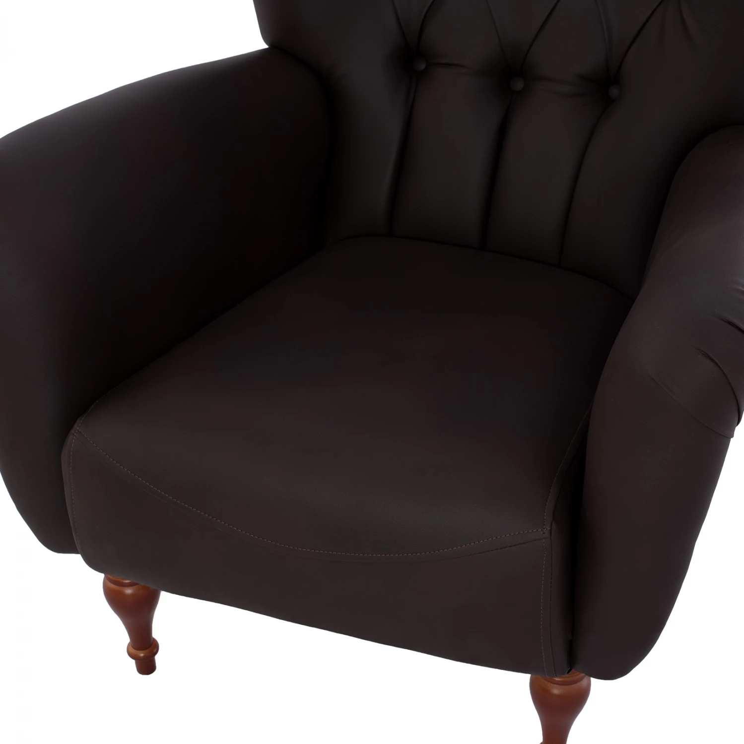 Bergere FH9217.03, stil Chesterfield, ngjyrë kafe, 87x88x100